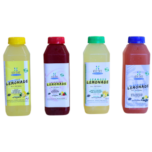 five (5) -16 oz Organic lemonade